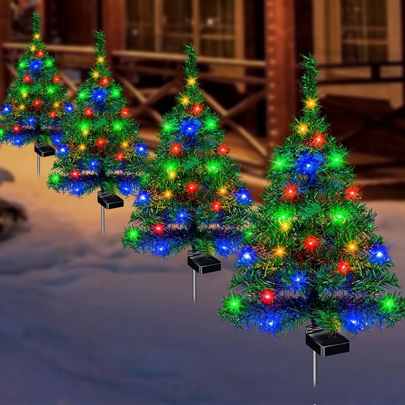 Solar-Powered Christmas Tree