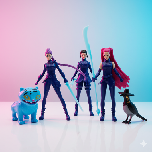 K-Pop Demon Hunters 5pc Figure Set