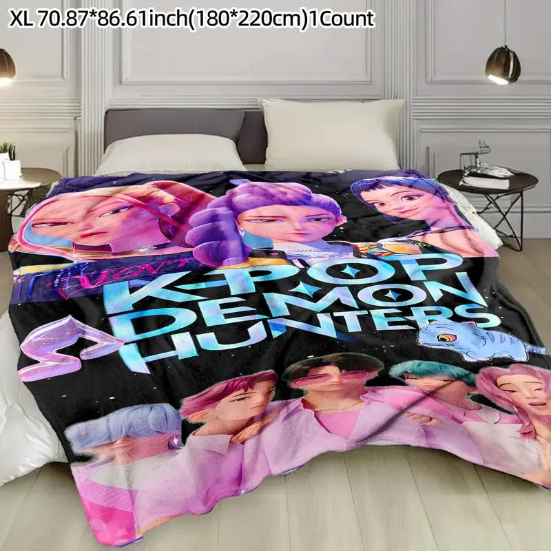 K-Pop Demon Hunters Blanket
