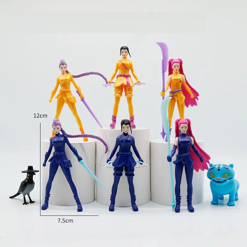 12 Piece K-Pop Demon Hunters Figure Set