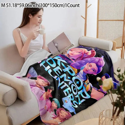 K-Pop Demon Hunters Blanket