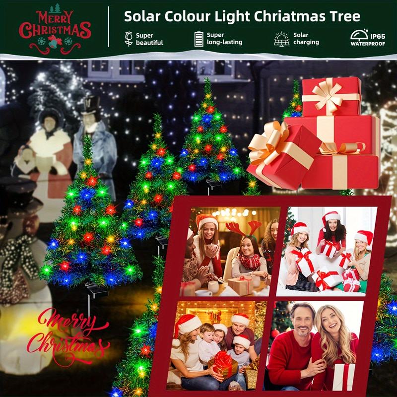 Solar-Powered Christmas Tree
