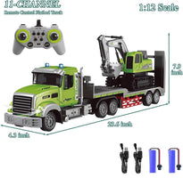 Remote Control Semi-Truck & Excavator