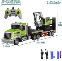 Remote Control Semi-Truck & Excavator